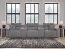 Modmax II Power Reclining Sectional with Consoles