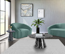 Omni Black Faux Marble Coffee Table