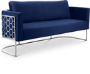 Casa Navy Velvet Sofa