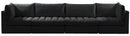 Jacob Black Velvet Modular Sofa