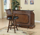 Traditional Ornate Brown Bar Stool - Legacy Furniture - NY