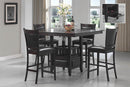 Jaden Casual Espresso Counter- Height Table - Legacy Furniture - NY