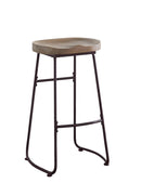 Industrial Driftwood Bar Stool - Legacy Furniture - NY