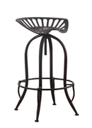 Traditional Antique Black Adjustable Bar Stool - Legacy Furniture - NY