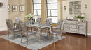 Bling Game Hollywood Glam Metallic Platinum Armchair - Legacy Furniture - NY