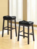 Transitional Black Upholstered Bar Stool - Legacy Furniture - NY