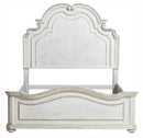 Homelegance Willowick Queen Panel Bed in Antique White 1614-1* image