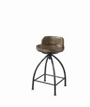 Rustic Swivel Metal Counter-Height Stool - Legacy Furniture - NY