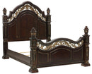 Homelegance Catalonia King Poster Bed in Cherry 1824K-1EK image