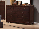 Conner Casual Cappuccino Nine-Drawer Dresser - Legacy Furniture - NY