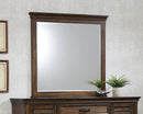 Franco Burnished Oak Dresser Mirror - Legacy Furniture - NY