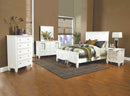 Sandy Beach White California King Bed - Legacy Furniture - NY
