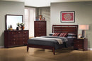 Serenity Rich Merlot California King Bed - Legacy Furniture - NY