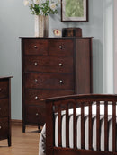 Tia Cappuccino Five-Drawer Chest - Legacy Furniture - NY
