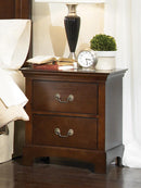 Tatiana Transitional Two-Drawer Nightstand - Legacy Furniture - NY