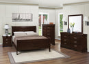Louis Philippe Cappuccino Eastern King Sleigh Bed - Legacy Furniture - NY