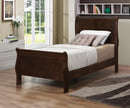 Louis Philippe Cappuccino Twin Sleigh Bed - Legacy Furniture - NY