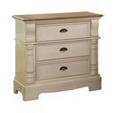 Oleta Cottage Three-Drawer Nightstand - Legacy Furniture - NY