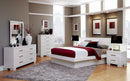 Jessica Contemporary White Eastern Kind Bed - Legacy Furniture - NY