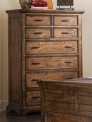 Elk Grove Rustic Eight-Drawer Chest - Legacy Furniture - NY