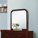Louis Philippe Red Brown Dresser Mirror - Legacy Furniture - NY