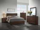 Edmonton Transitional Rustic Tobacco Eastern King Five-Piece Set - Legacy Furniture - NY