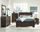Fenbrook Transitional Dark Cocoa Queen Bed - Legacy Furniture - NY