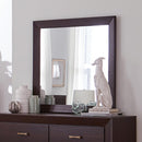 Fenbrook Dark Cocoa Rectangular Dresser Mirror - Legacy Furniture - NY