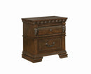 Satterfield Traditional Warm Bourbon Two-Drawer Nightstand - Legacy Furniture - NY