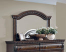 Satterfield Traditional Warm Bourbon Dresser Mirror - Legacy Furniture - NY