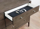 Lompoc Mid-Century Modern Cappuccino Dresser - Legacy Furniture - NY
