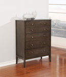 Lompoc Mid-Century Modern Cappuccino Chest - Legacy Furniture - NY