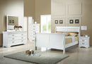 Louis Philippe Traditional Youth White Full Bed - Legacy Furniture - NY