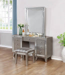 Leighton Contemporary Vanity Desk and Stool - Legacy Furniture - NY