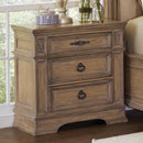 Ilana Traditional Three-Drawer Nightstand - Legacy Furniture - NY