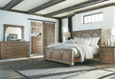 Florence Traditional Rustic Smoke Eastern King Five-Piece Set - Legacy Furniture - NY
