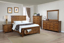 Brenner Rustic Honey Full Four-Piece Set - Legacy Furniture - NY