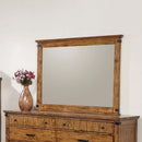 Brenner Rustic Honey Mirror - Legacy Furniture - NY
