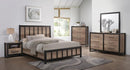 Edgewater Industrial Weathered Oak Queen Five-Piece Set - Legacy Furniture - NY