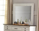 Traditional Vintage White Mirror - Legacy Furniture - NY