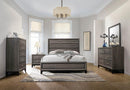 Rustic Grey Oak Queen Bed - Legacy Furniture - NY