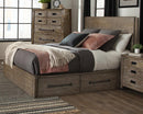 Meester Rustic Barn Door Eastern King Bed - Legacy Furniture - NY