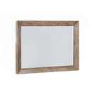 Meester Rustic Barn Door Mirror - Legacy Furniture - NY