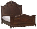 Homelegance Deryn Park King Sleigh Bed in Cherry 2243SLK-1EK image