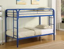Morgan  Twin-over-Twin Blue Bunk Bed - Legacy Furniture - NY