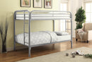 Morgan  Twin-over-Twin Silver Bunk Bed - Legacy Furniture - NY