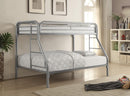 Morgan  Twin-over-Full Silver Bunk Bed - Legacy Furniture - NY