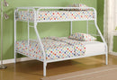 Morgan  Twin-over-Full White Bunk Bed - Legacy Furniture - NY
