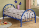 Transitional Blue Twin Bed - Legacy Furniture - NY