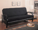 Transitional Black Futon Frame - Legacy Furniture - NY